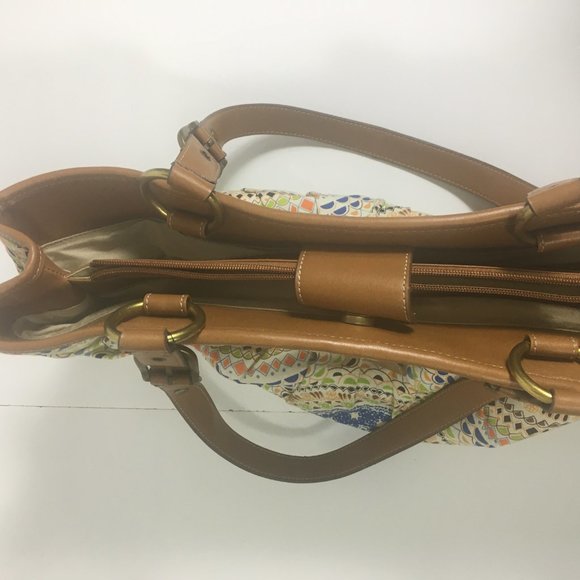 Nine West Large Satchel Handbag - Picture 7 of 8